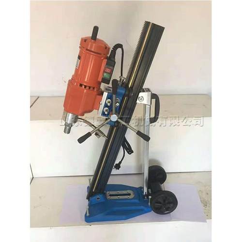 立式混泥筑土路面钻墙孔取芯机890建工程用金刚石水钻机壁钻眼工