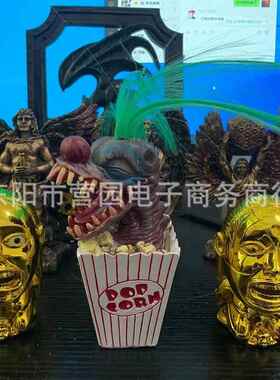 跨境新款米花小C00096丑杀手雕工塑绘画外太的杀手空小丑树脂爆艺