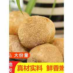 古田猴头菇干货深山煲汤农家自晒猴菇头新鲜500g菌菇袋装直销