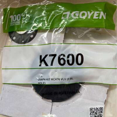 原装K7600工程机械Goyen维修包K7600工程维修包供应