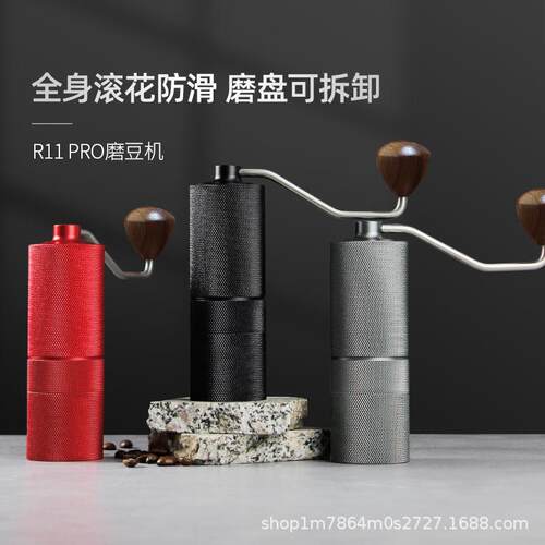 动咖啡R03PRO豆研磨机手手咖啡机商用现磨咖器具家啡用磨便携手摇