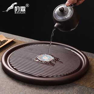 简约泡茶台德化电木茶海家用小干泡茶台 电木茶盘长条形窗台款