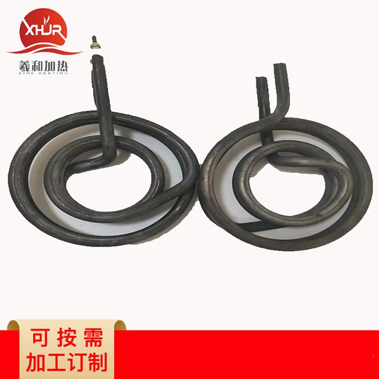 厂家供应纸杯机木炭机电热管不锈钢螺旋式发热管