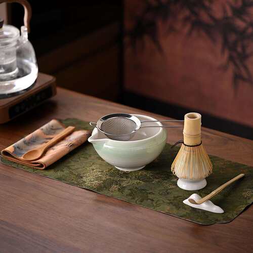 沐抹茶碗新筅叶日式打茶用抹茶具套装茶竹子抹茶刷百本道立宋代点