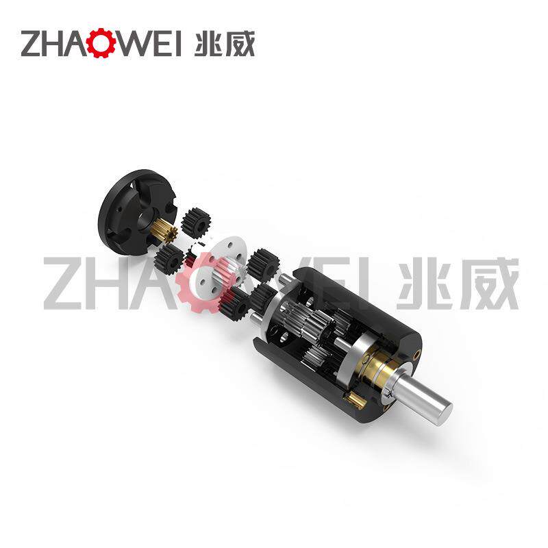 兆威旋转微型调速电机汽车冰箱门执行器传动齿轮箱减速马达斜齿轮