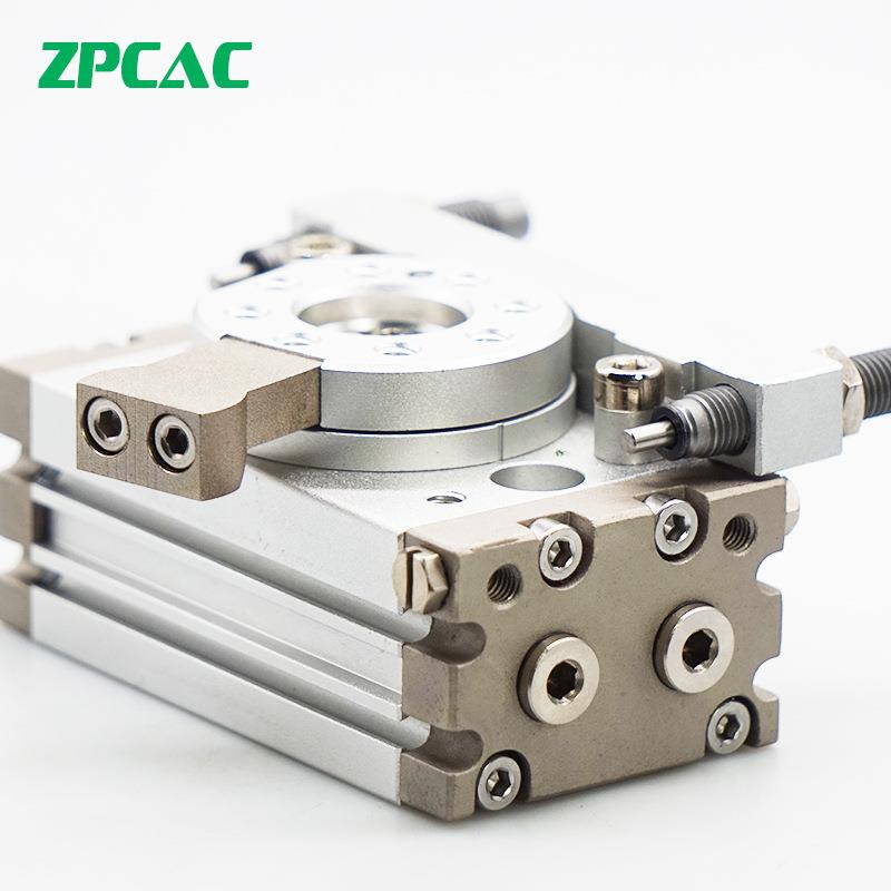 摆气缸MSQB-10/2WXR0/0/50L2L3180度旋转气缸9台03带缓冲器