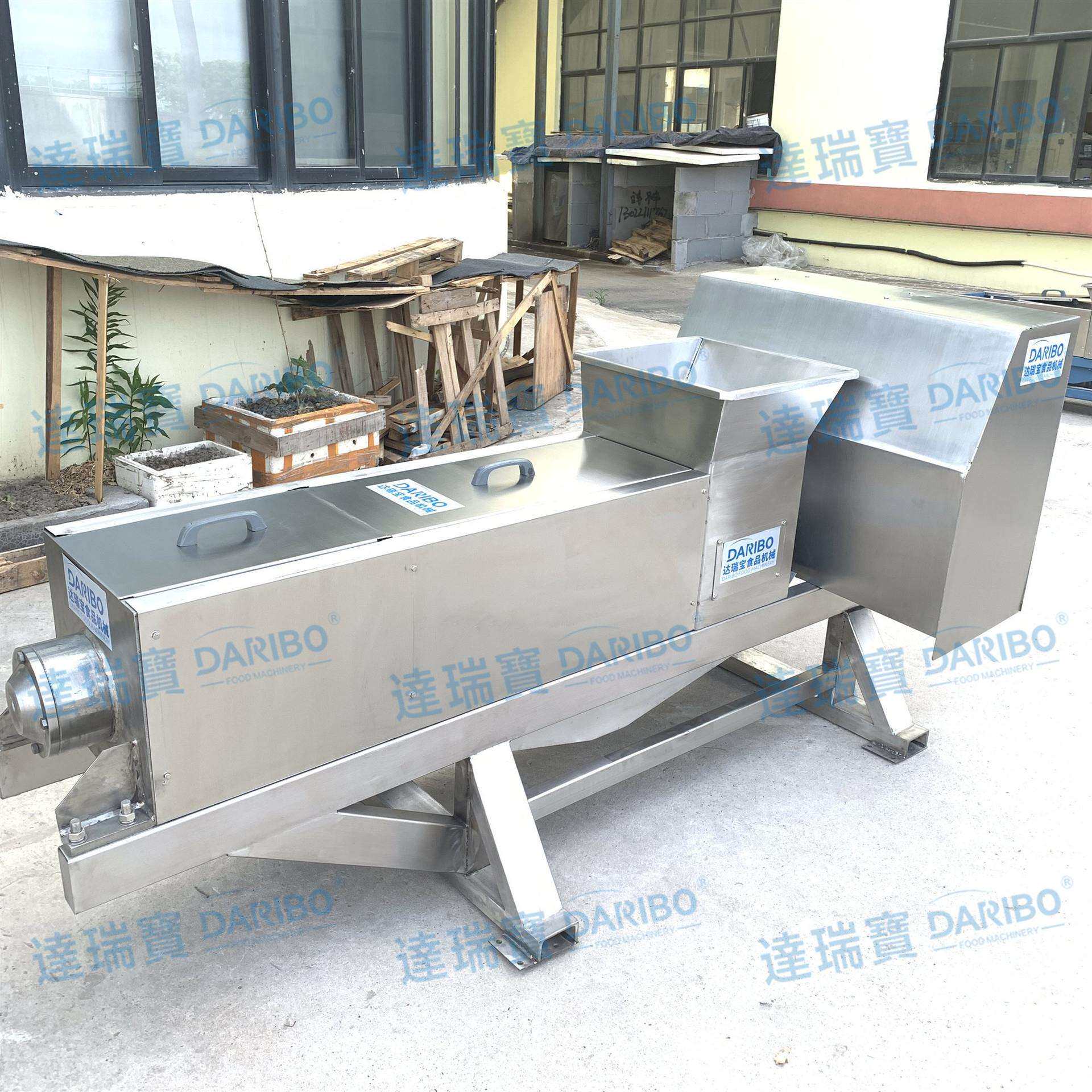小型环保行业机器设备用市场垃圾处理压榨榨汁机不锈钢材质