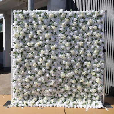 Flower wall 婚庆会场装饰仿真玫瑰花墙 人造花墙背景墙装饰布置