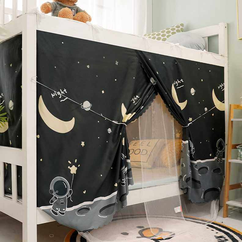 寝室上铺上下铺防尘帘子蚊帐一体窗帘式顶学生宿舍床帘遮光高低床,床上用品,蚊帐,淘宝优惠券,粉丝福利购,淘宝优惠卷