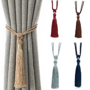 1pcs Durable Modern Large Tie Backs Tassel Curtain Rope