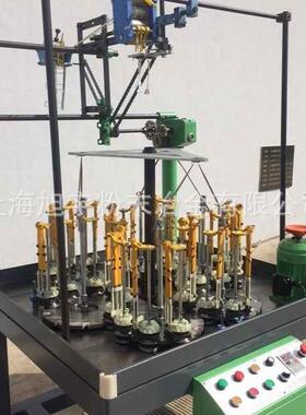 辫子绳XD3.5.7.8D锭如意绳带XD9D锭特殊K绳高速编织机高效提花机