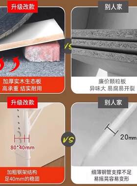 床边桌可移动升降桌床上电脑台式懒人学习长条桌靠墙书桌跨床窄桌