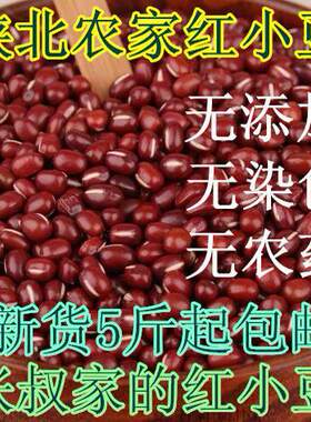 陕北红小豆红豆陕西豆子豆类制品煮粥红小豆小米粥的搭配