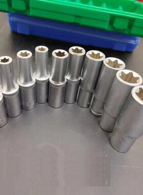 e型加筒e8e长1012e14花型内六花角外六e角梅花异形花键套FKO筒套