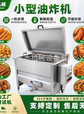 商用双筐油炸机炸鸡柳鸡米花鸡块鸡翅骨肉相连肉串小型电加热设备