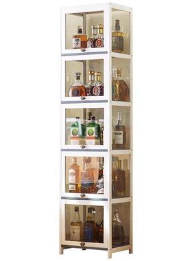 靠客厅酒柜靠墙储物体柜展高级感一柜红酒示展2242BSTM示柜小展柜