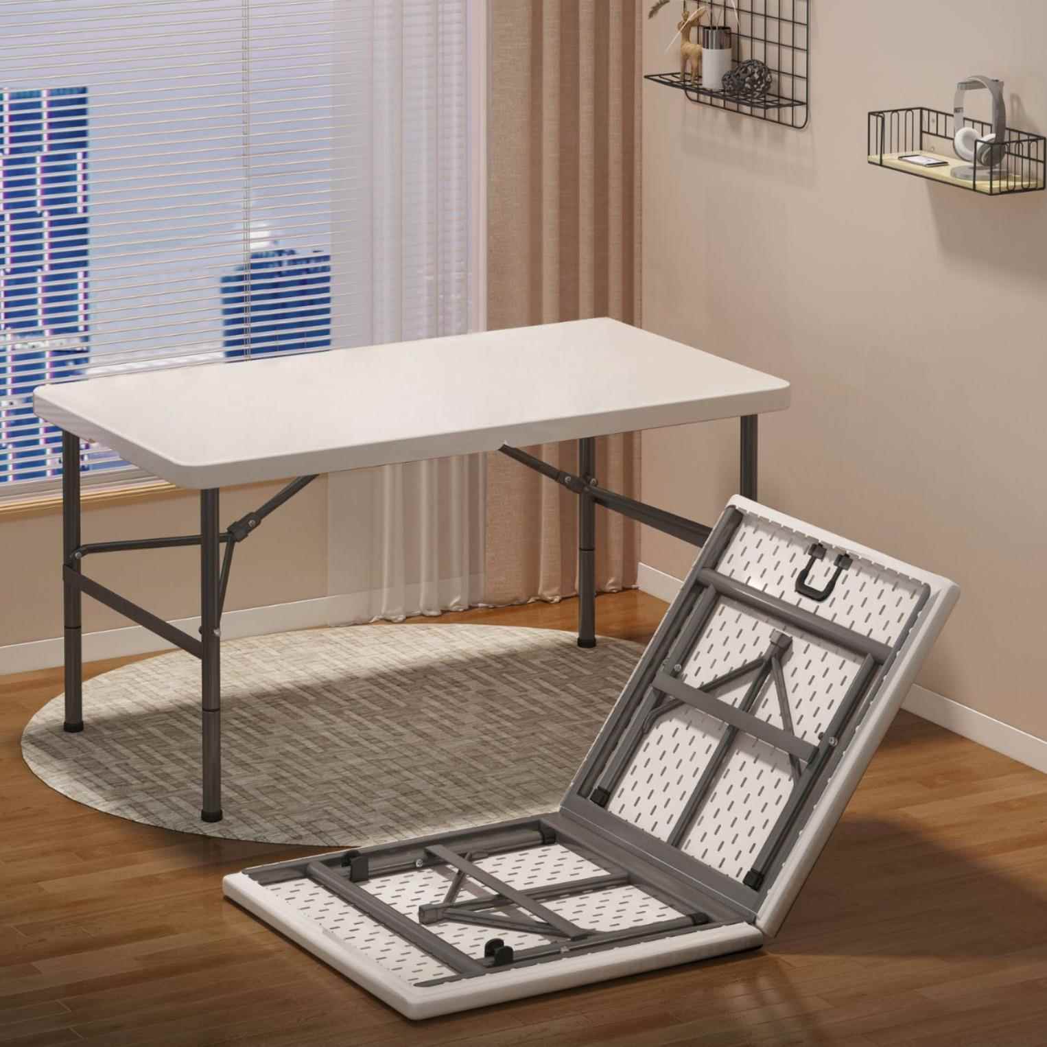 便捷户外地推夜市摆摊折叠桌椅多功能升降简易方桌家用小饭配件