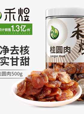 禾煜莆田无核桂圆肉500g 干桂圆肉莆田龙眼肉干 干新货