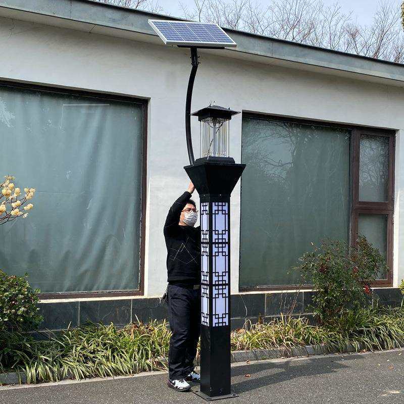 太阳能景观农用杀虫灭虫灯灭蚊灯户外频振式鱼塘养殖果园庭院小区