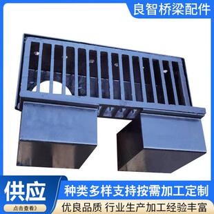 集水井不锈钢钢格栅排水集水井钢制铸铁桥梁集水井不锈钢钢格栅