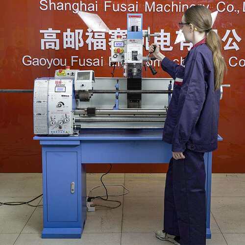 福赛车钻铣一体机床多功能重型仪表数显德式金属工业级加工机床