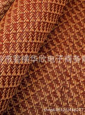 厂家供应折叠藤席亚麻席子 双面席藤席榻榻米半成品加工
