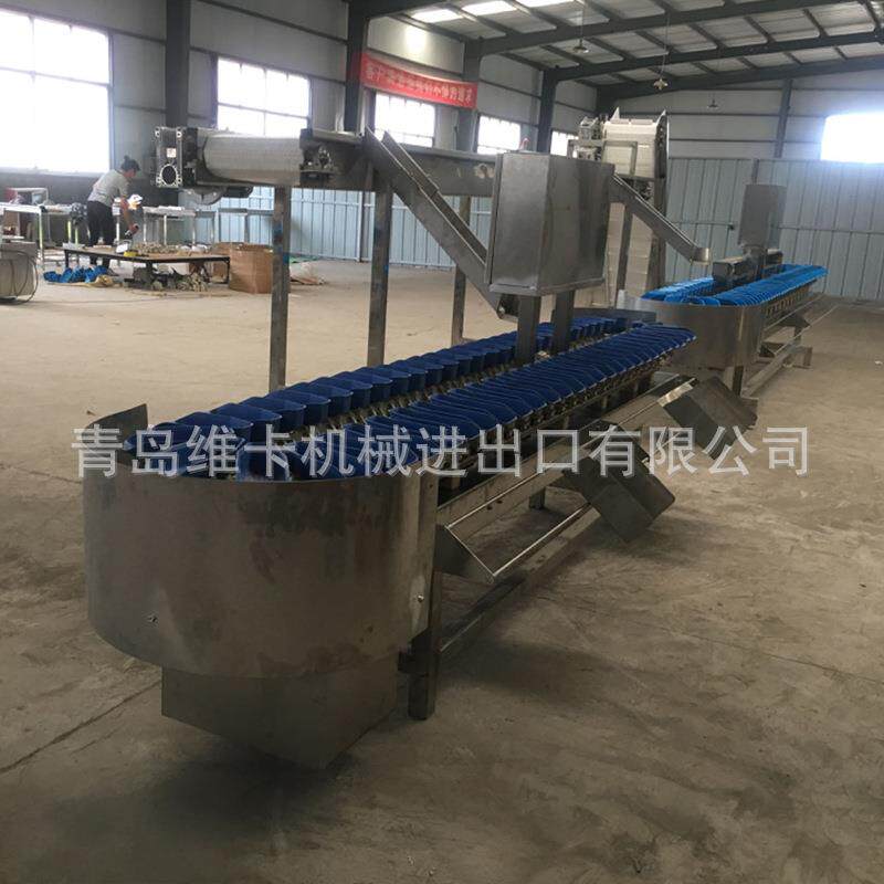 生蚝牡蛎重量分选机 海参称重分级机 鸡爪鸡翅自动分选设备