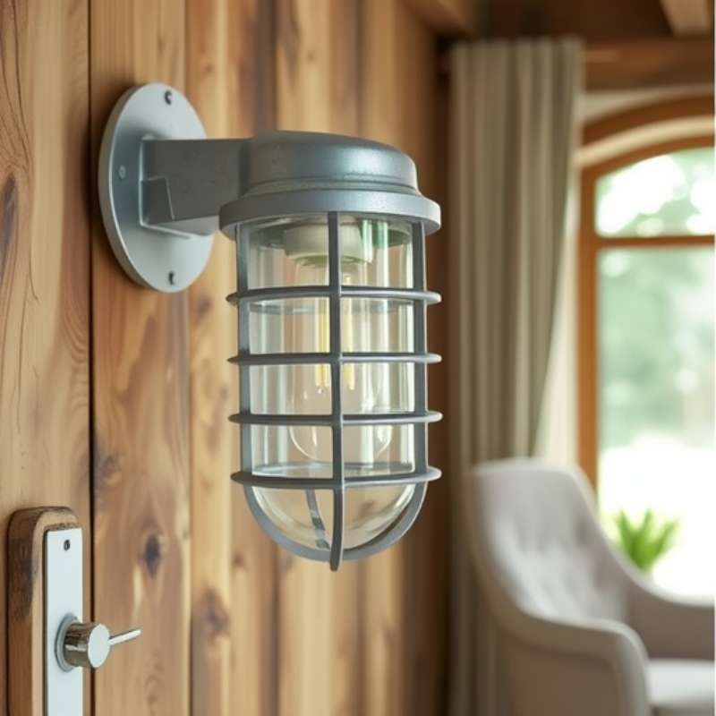 loft个性复古墙灯美式乡村咖啡厅楼梯过道走廊铁艺工业风装饰壁灯