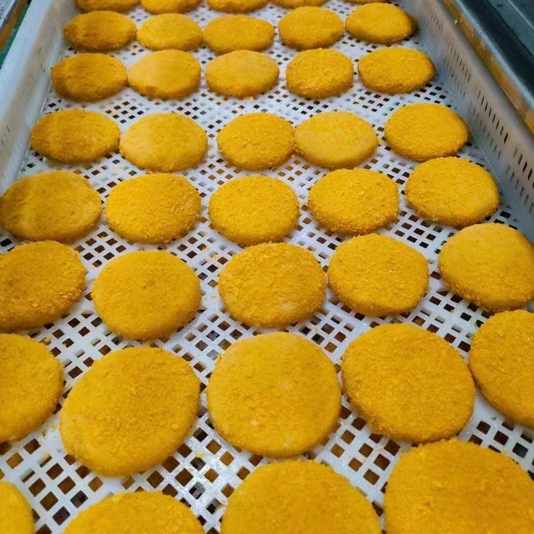 牛排鱼排饼成型机食品加工成型设备全自动压肉饼机创业汉堡肉饼机