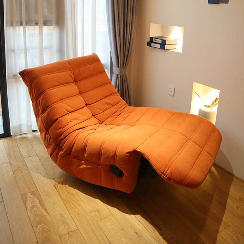 多功能网红毛毛虫沙发客厅懒人休闲家用可躺可睡旋转摇椅单人躺椅