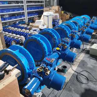 MKD943H 10CDN1000DN1200DN1400矿用电动金属硬密封蝶阀