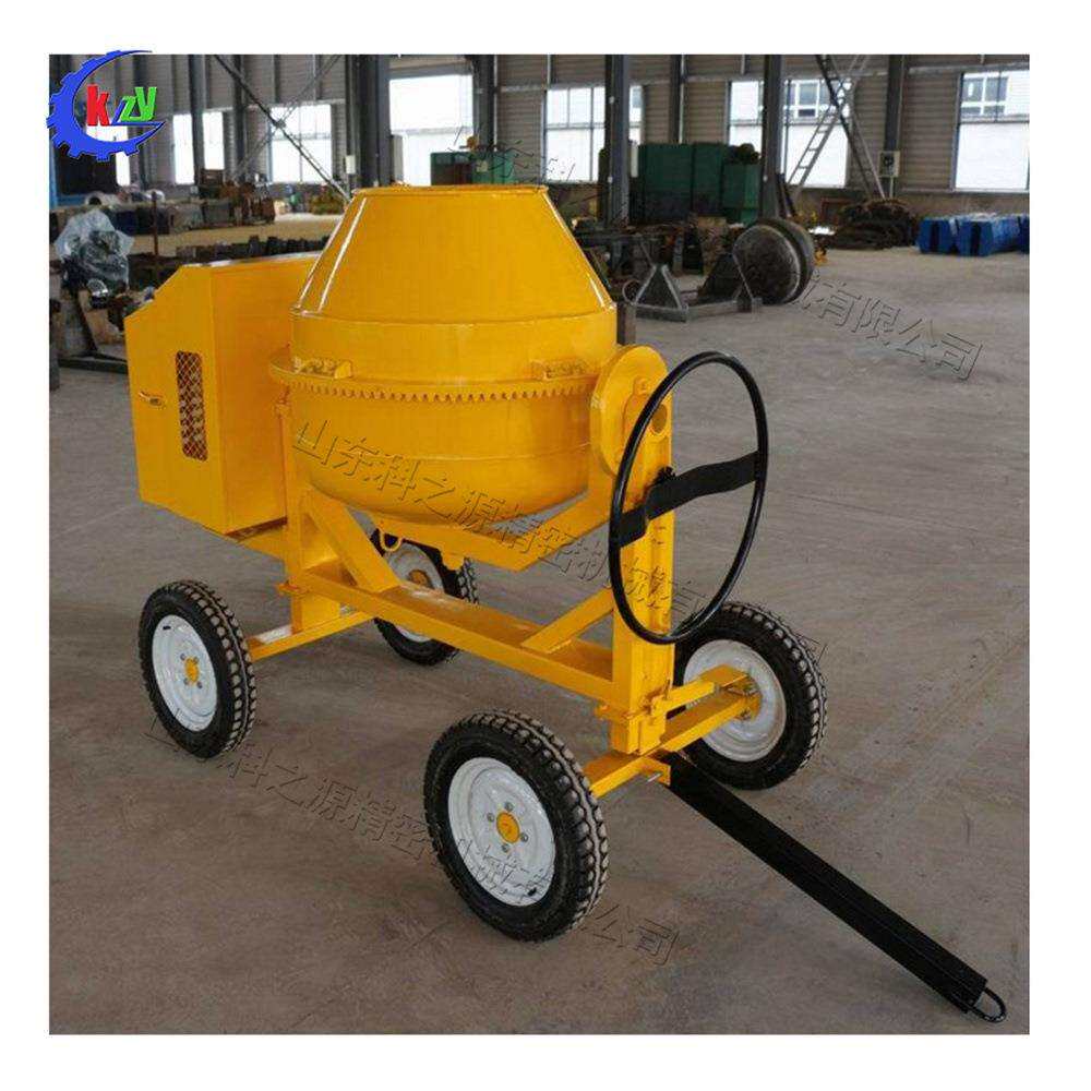小型四轮搅拌机建筑工地混凝土搅拌机柴油滚筒式道路搅拌设备