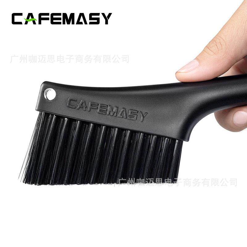 磨豆机清洁刷咖啡粉毛刷软毛双头刷咖啡店吧台刷子尼龙刷咖啡器具