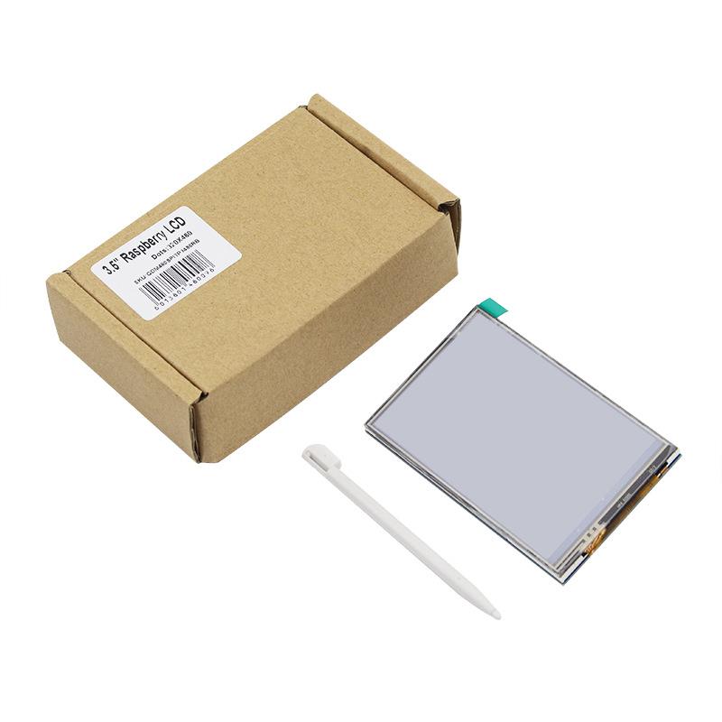 树莓派3.5寸屏LCD显示器触摸屏TFT 480*320带风扇引脚支持4B/3B+图片