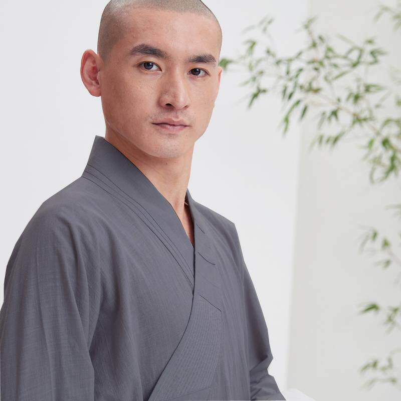 特价慈缘僧服夏季薄款小褂吸汗僧衣大码罗汉褂男女套装棉麻可机洗