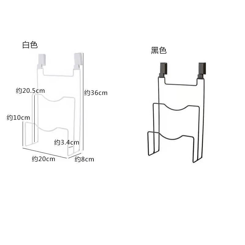 新锅/盖架门壁挂式免收打孔厨房置物架款悬挂厨房纳橱柜砧板沥水图片