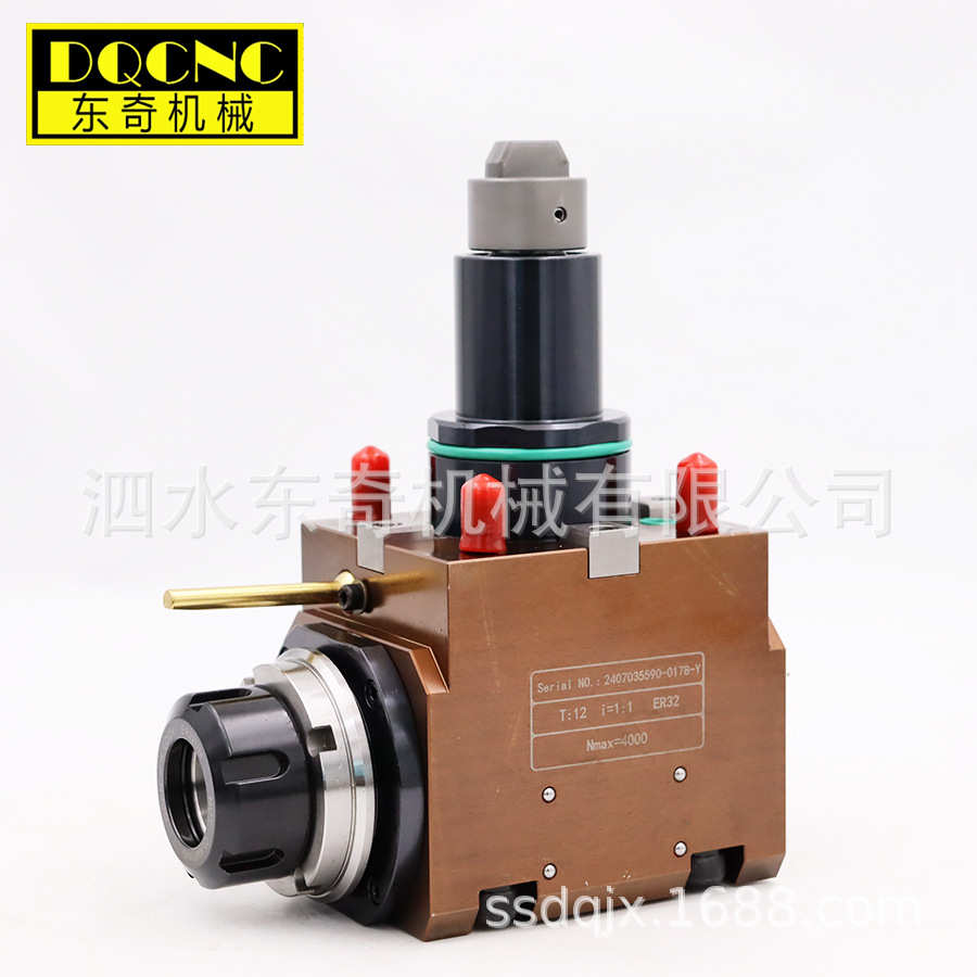 车铣复合工位动力刀座12/15工位BMT0度90度增速万向全动力头堡威