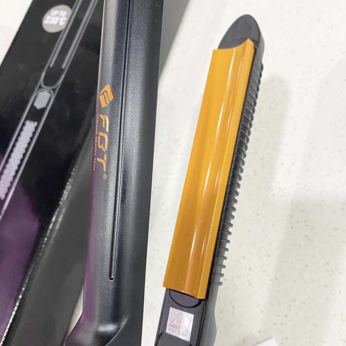 FBT弧形低温夹板卷发刘海护理U型凹凸夹板