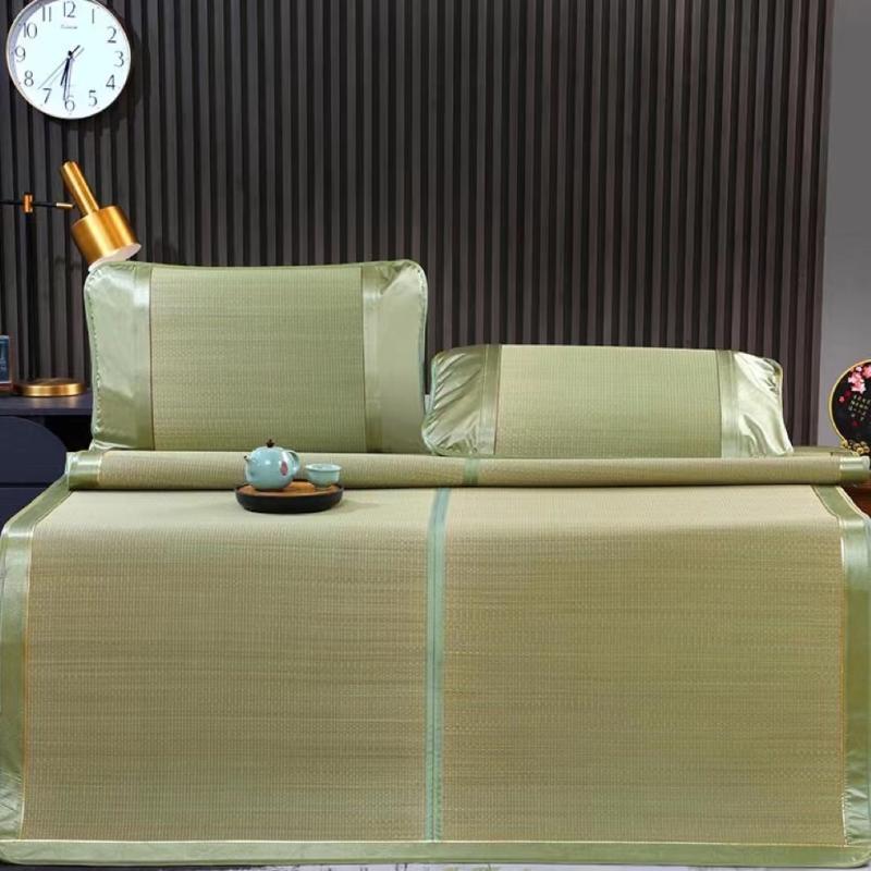 蔺草子天然18米空调.单人床5mxyt软席老式.可折叠宁波1席夏季凉席