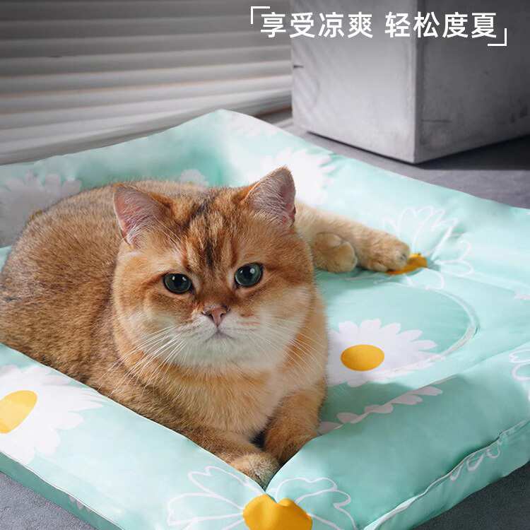 宠物冰垫冰窝猫窝睡垫夏天降温猫咪凉垫狗狗凉席垫夏季睡觉用垫子