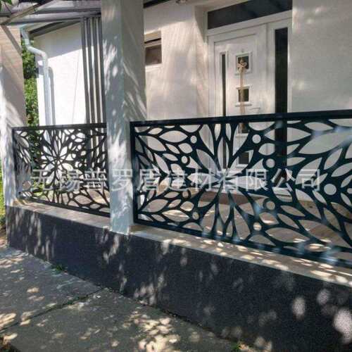 别墅庭院护栏雕花板阳台围栏隔断镂空户外护栏庭院别墅花园栅栏