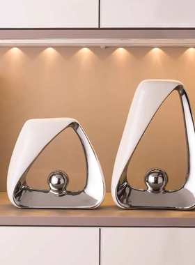 轻奢高档乔迁别墅摆件家居客厅酒柜电视柜装饰品创意桌面玄关摆设