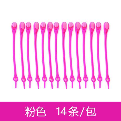 创意懒人硅胶鞋带儿童成人彩色弹