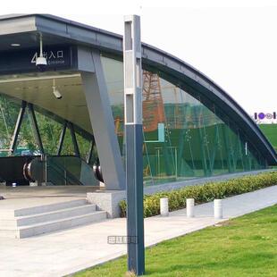 铝型材景观灯方形LED分色灯庭院灯别墅户外花园小区广场现代路灯