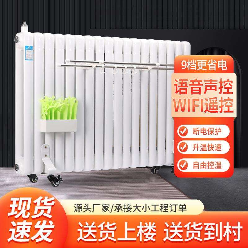 跨境加水电暖器水循环电加热取暖器加水电暖气片智能注水电暖气片