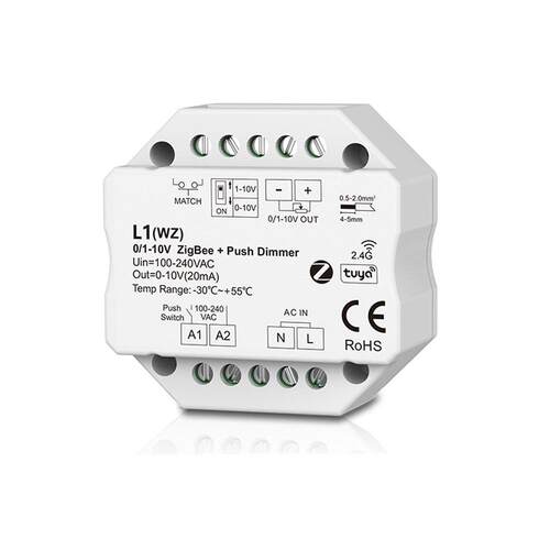 RF+ZigBee+ PUSH 0/1-10V调光 调色器 L2(WZ) 支持音乐播放 HUE