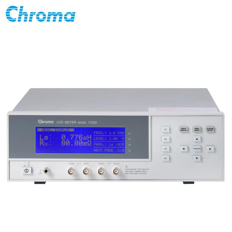 致茂Chroma数字电桥LCR表 11021 11022 11025 电感电容电阻测试仪