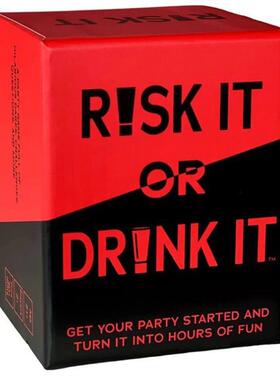 Risk Couples or Drink it Table Card Games Kids Couple Indoor