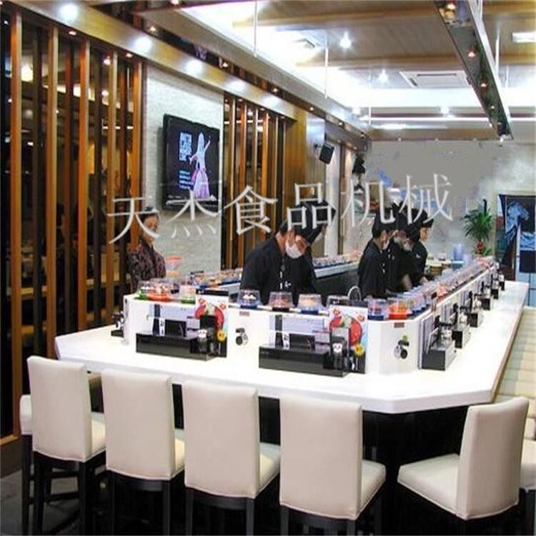 厂家供应回转寿司设备机器旋转输送专用