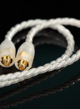 银弯头方芯铜镀银耳机C升级线ACXSE色215SE425SE535SE846MMX